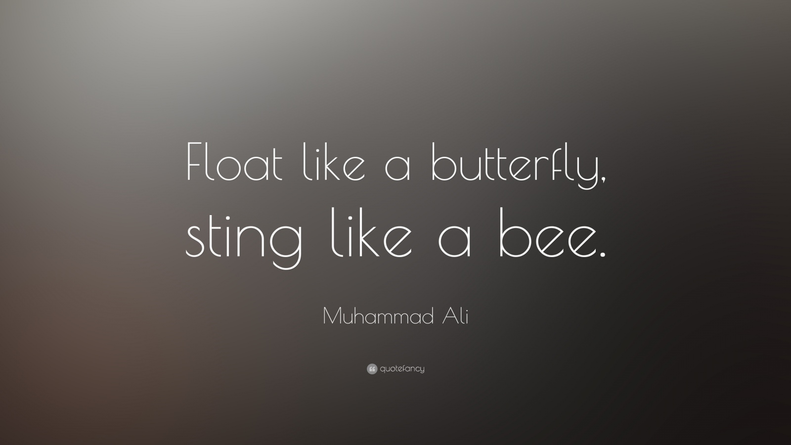 Muhammad Ali Quotes Float Like A Butterfly