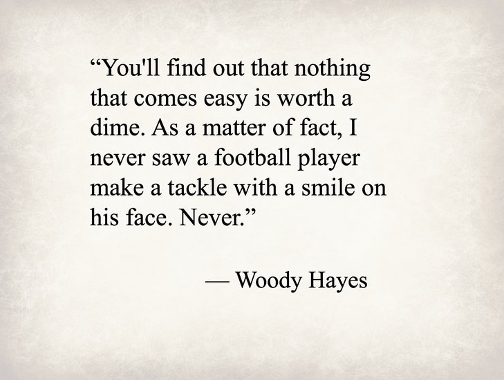 Woody Hayes Quotes. QuotesGram
