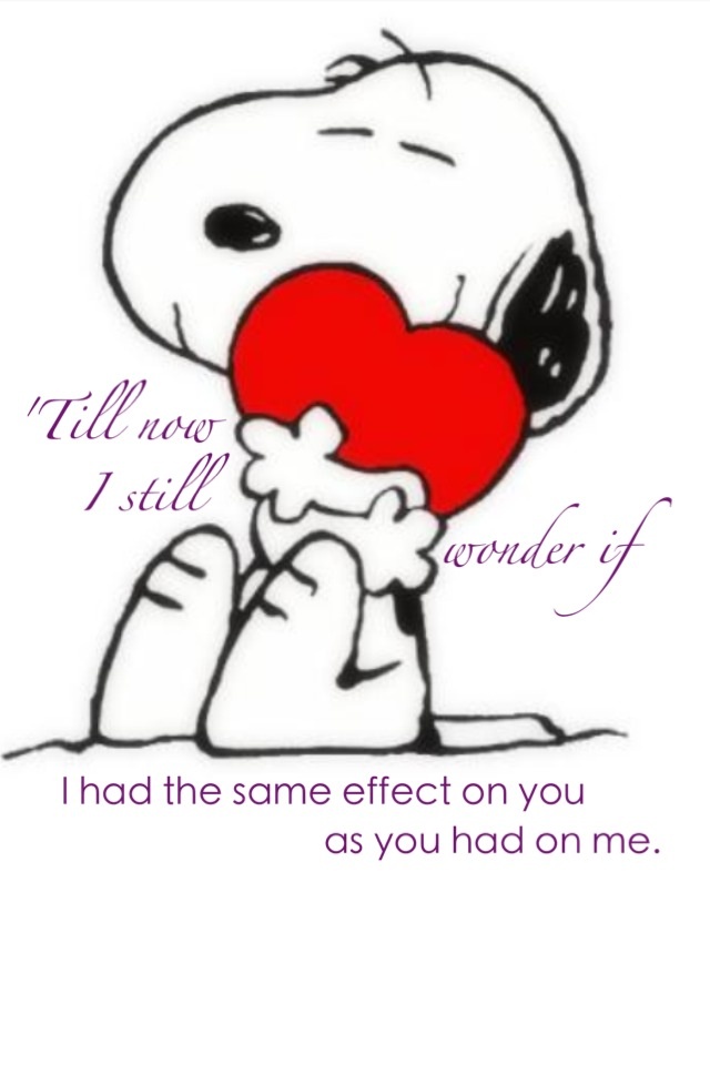 Snoopy Thinking Of You Quotes Quotesgram