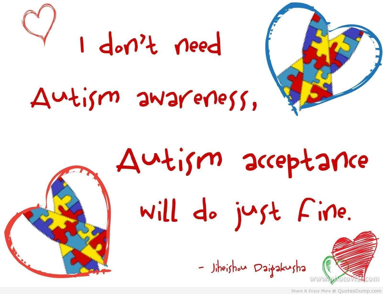 Autism Acceptance Quotes. QuotesGram(01)