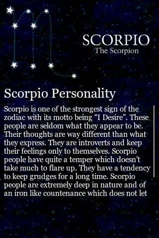 Traits and personality scorpio zodiac 20 Positive