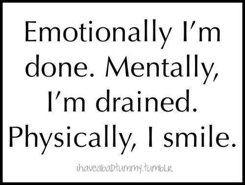 Mentally drained meaning