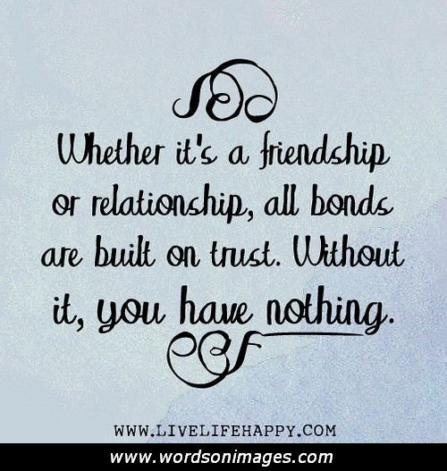 Who To Trust Quotes About Friendship. QuotesGram