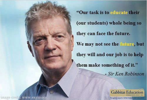 Sir Ken Robinson Creativity Quotes. QuotesGram