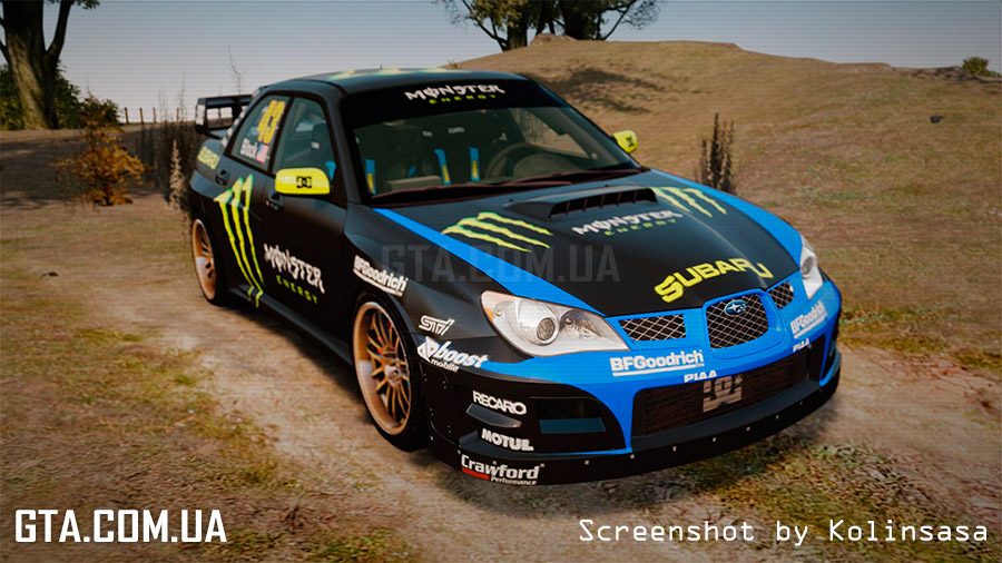 Subaru Impreza WRX STI Кена блока