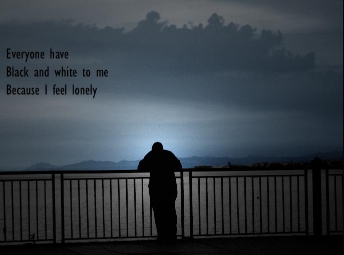 Man sad alone 30 Lonely