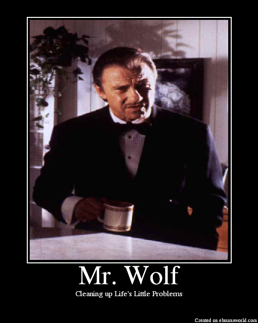 the wolf pulp fiction