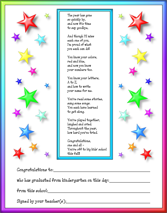 Preschool Poems Quotes Quotesgram