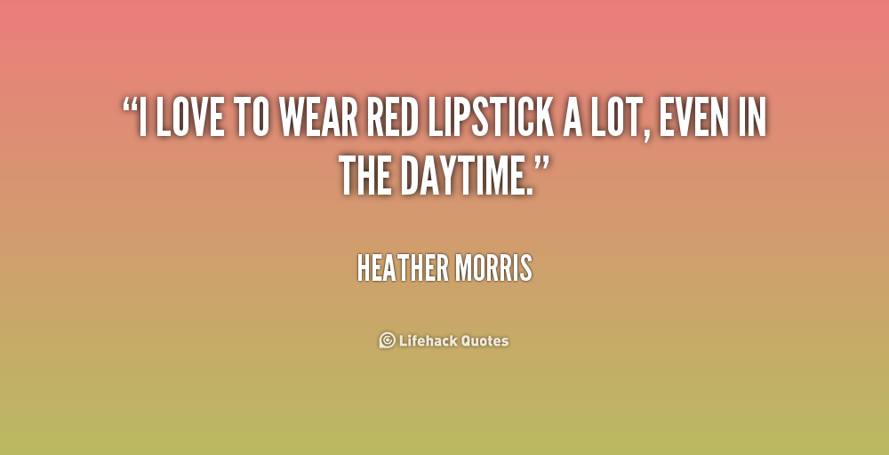 Red Lips Quotes Sayings. QuotesGram