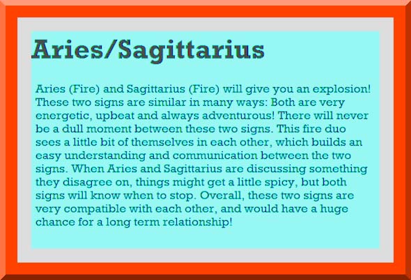 Sagittarius best match