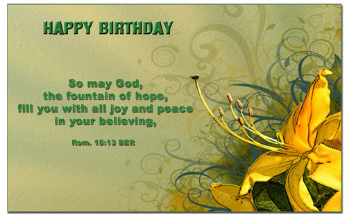 Birthday Christian Quotes Bible Quotesgram