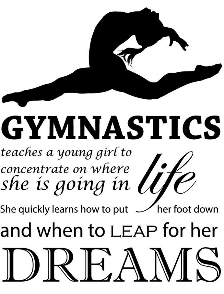 Printable Gymnastics Quotes Printable World Holiday