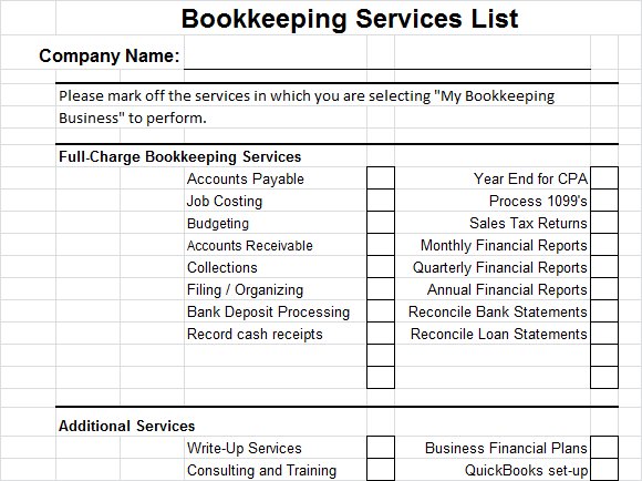 checklist pro for accountants templates