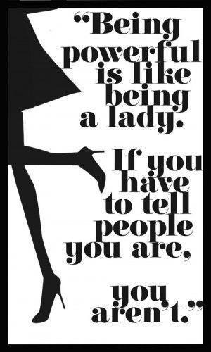 Always Be A Lady Quotes. QuotesGram