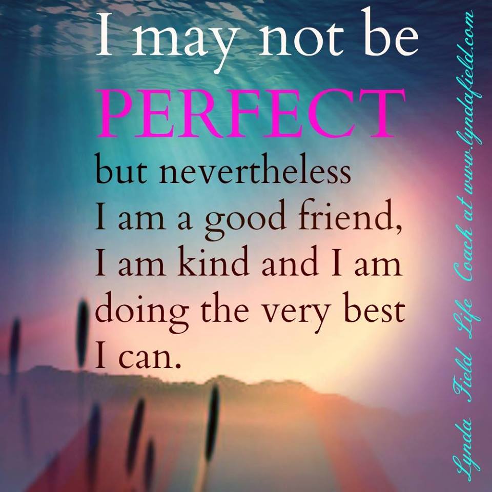 I Am Not A Perfect Friend Quotes