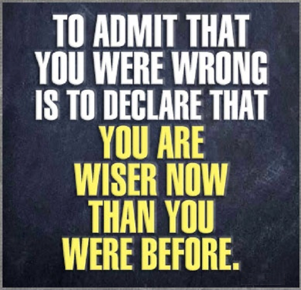 When You Are Wrong Quotes QuotesGram