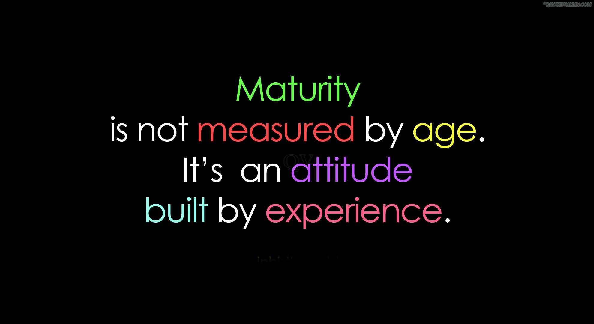 Emotional Maturity Quotes. QuotesGram