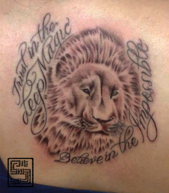 Chronicles Of Narnia Aslan Tattoo Quotes. QuotesGram