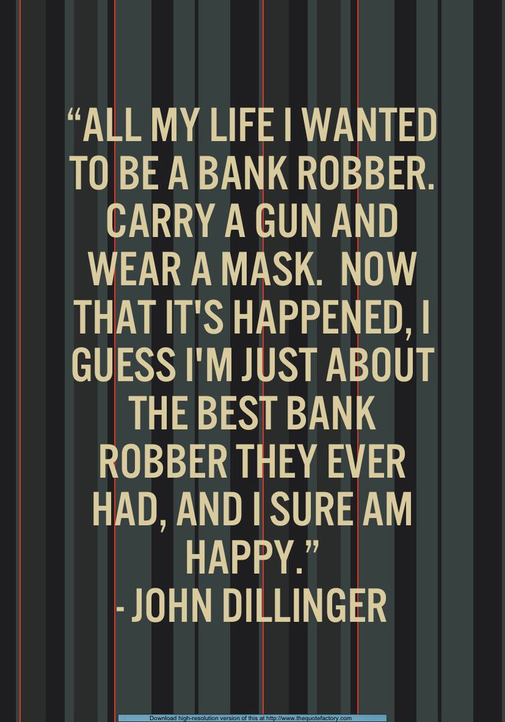 John Dillinger Quotes. QuotesGram