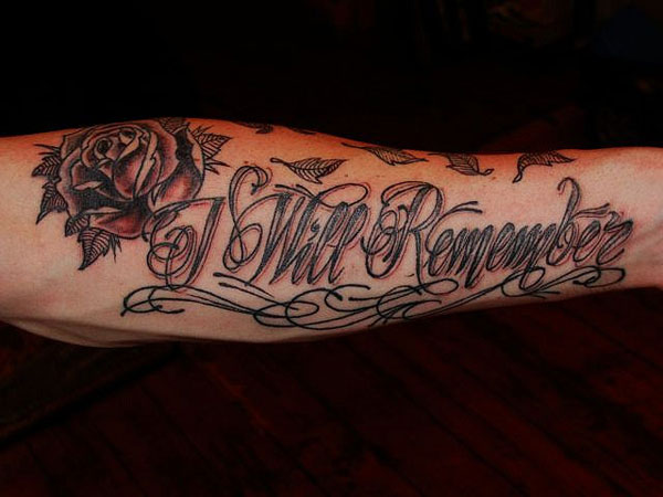 Rose Tattoo With Quote - Rose Tattoos With Quotes. QuotesGram : Generally speaking, a rose tattoo is associated with romance or love, with aphrodite, the greek goddess of love and beauty, as the primary inspiration for its symbolism.