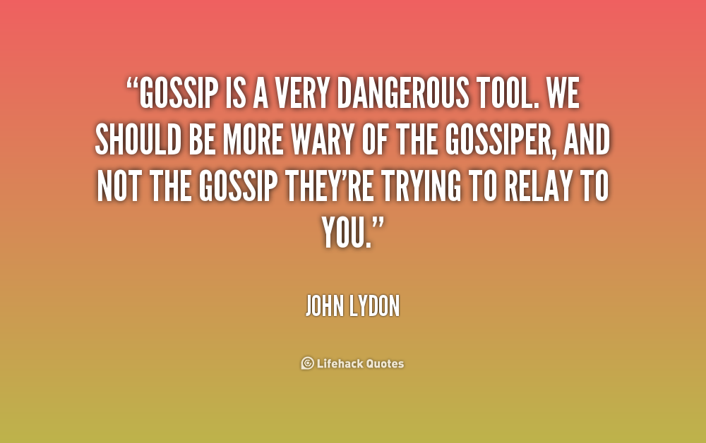 Quotes Against Gossip. QuotesGram