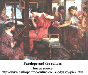 Odysseus penelope suitors