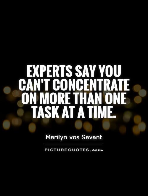 Cant Concentrate Quotes QuotesGram