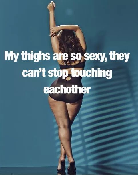 Thick Thighs Quotes.