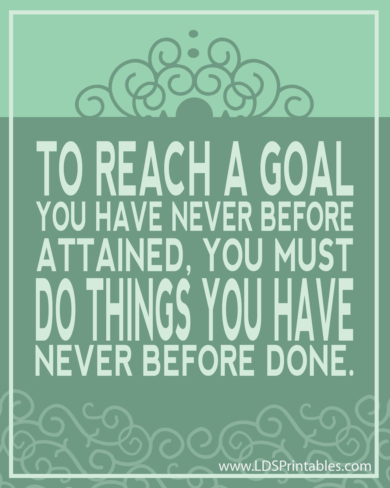 Lds Quotes On Goals. QuotesGram