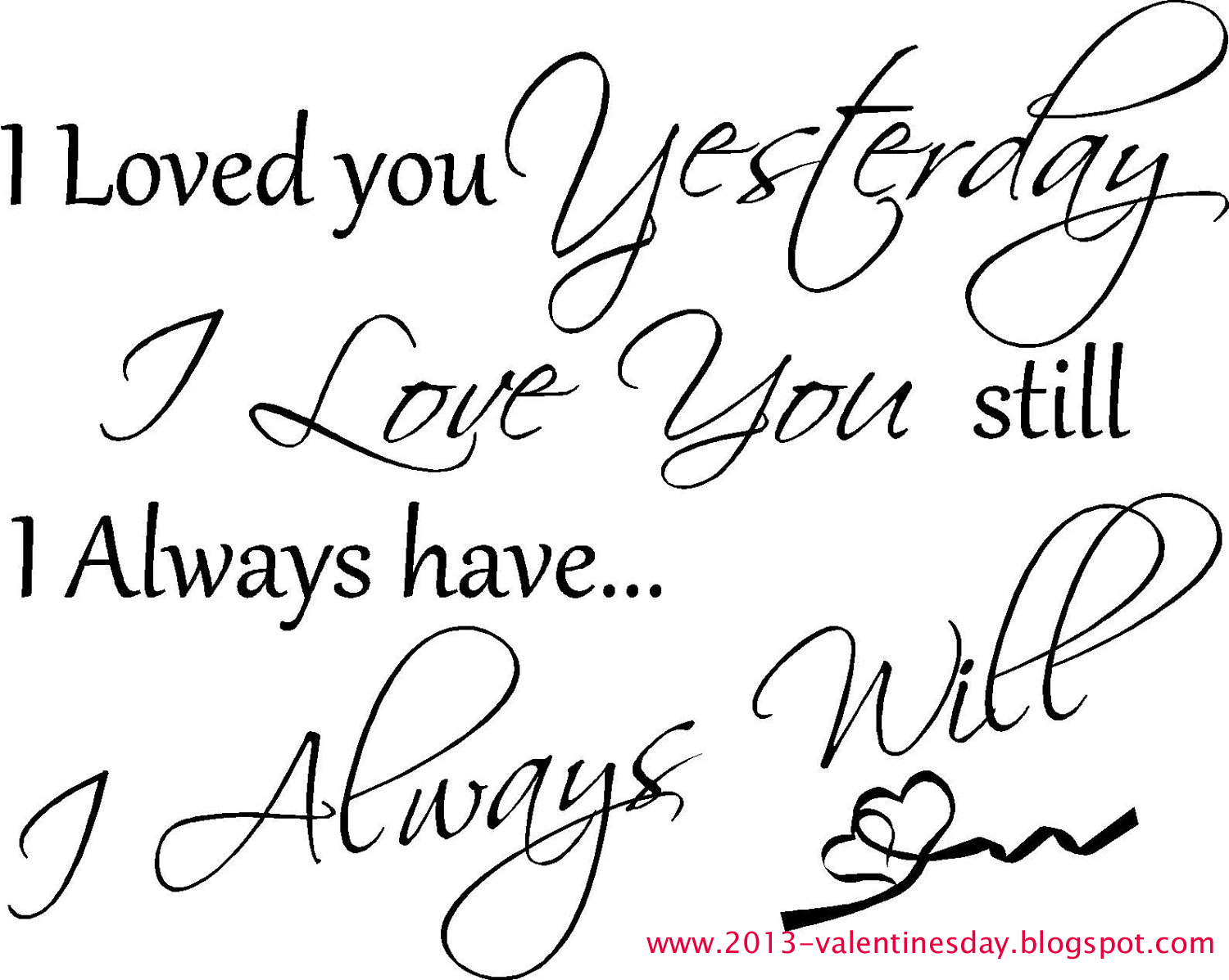 I Love You Quotes Today Quotesgram