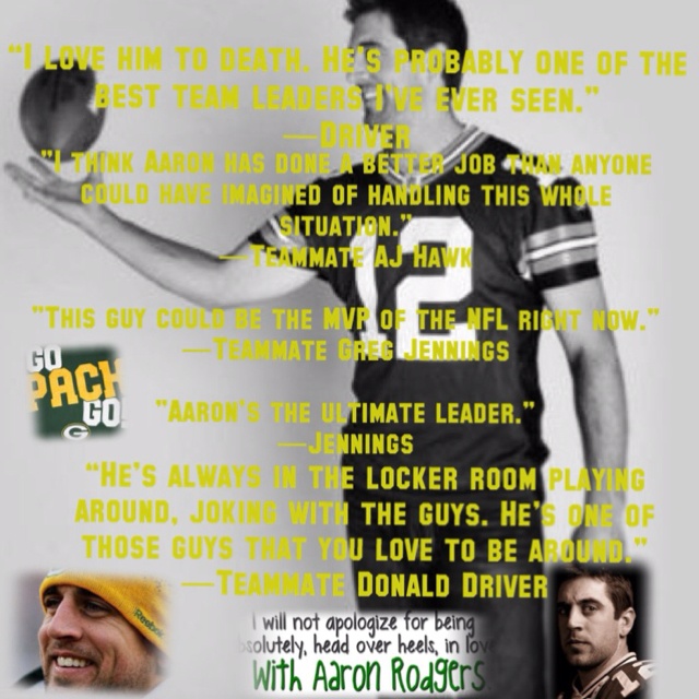 Aaron Rodgers Quotes. QuotesGram