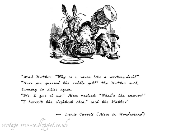 Mad Hatter Lewis Carroll Quotes. QuotesGram