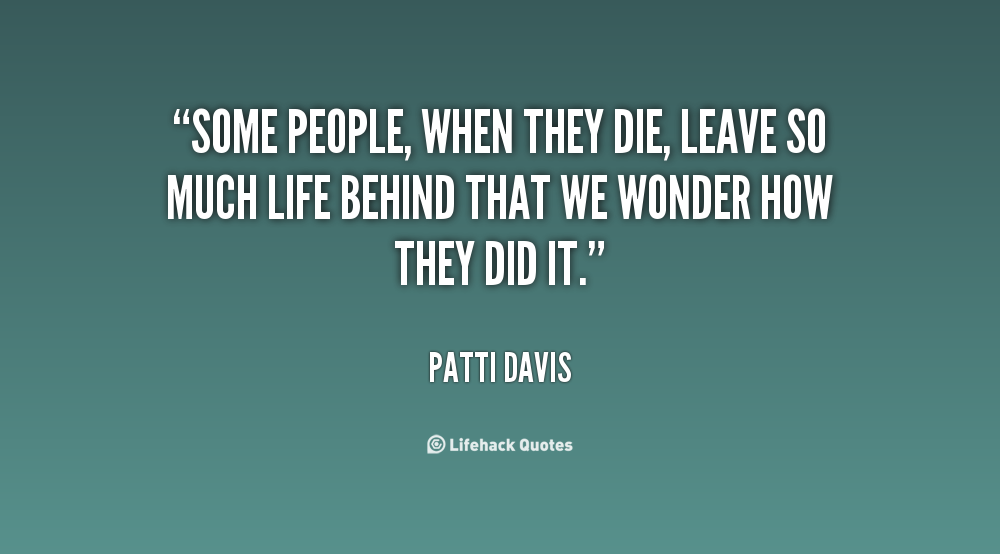 Quotes When People Die. QuotesGram