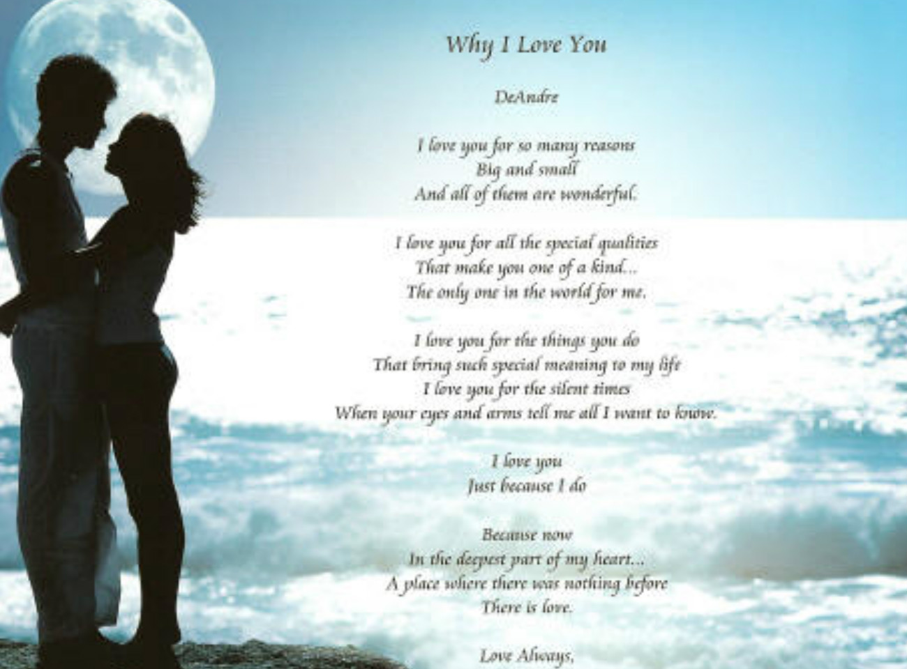 Why I Love You Quotes For Him. QuotesGram