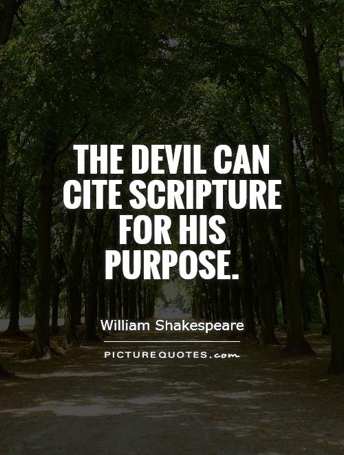 Devil Quotes Scripture quote
