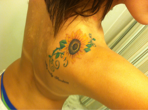 Sunflower Tattoos With Quotes. QuotesGram