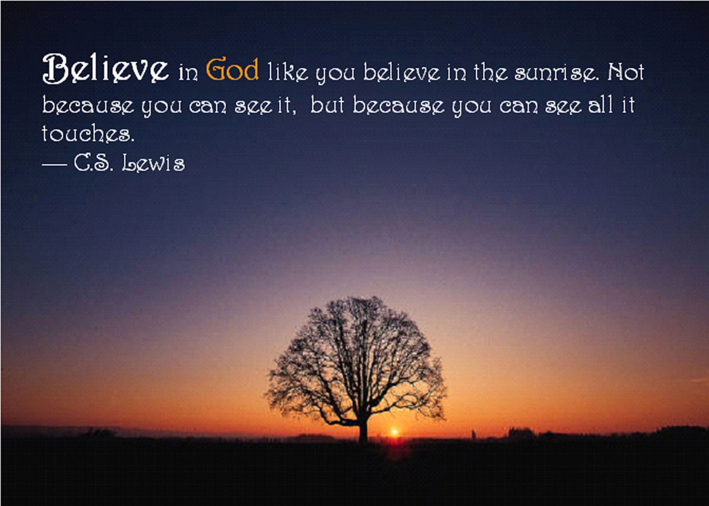 Why Believe In God Quotes QuotesGram