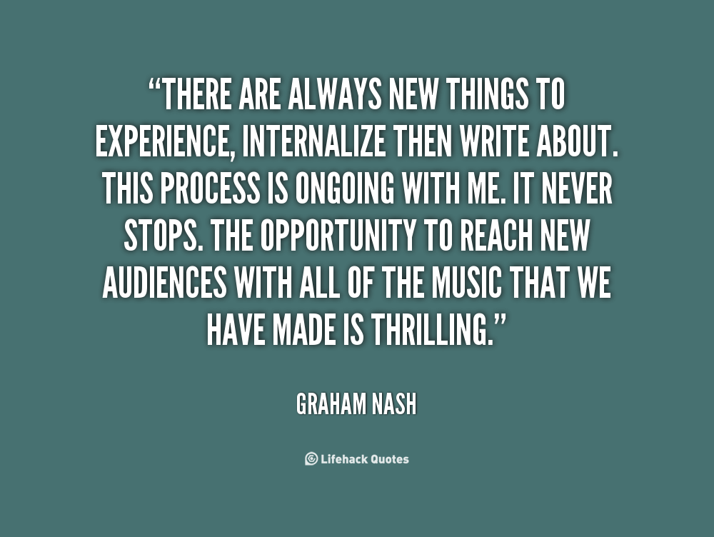 New Experiences Quotes. QuotesGram
