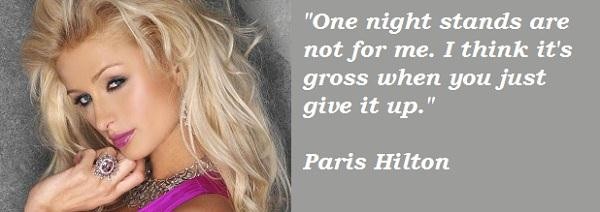 Paris Hilton Famous Quotes. QuotesGram