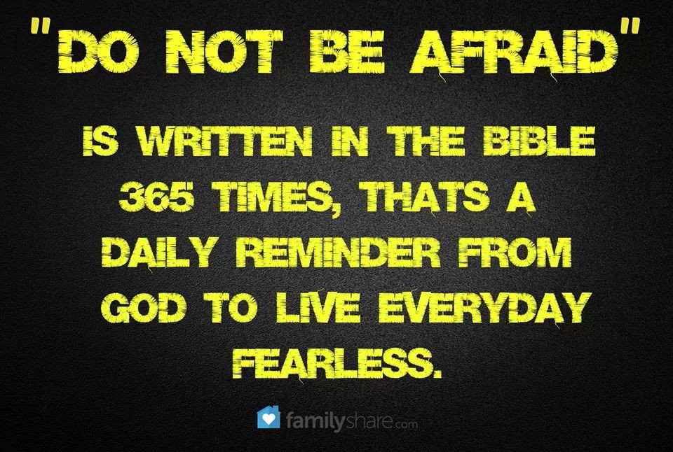 Do Not Be Afraid Quotes. QuotesGram