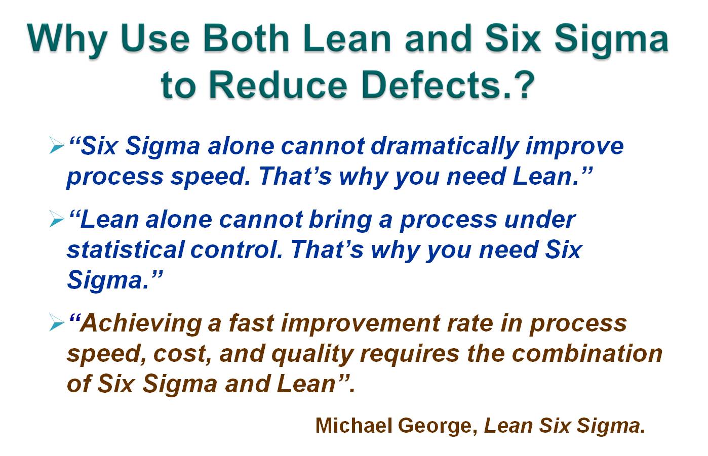 Lean Six Sigma Quotes. QuotesGram