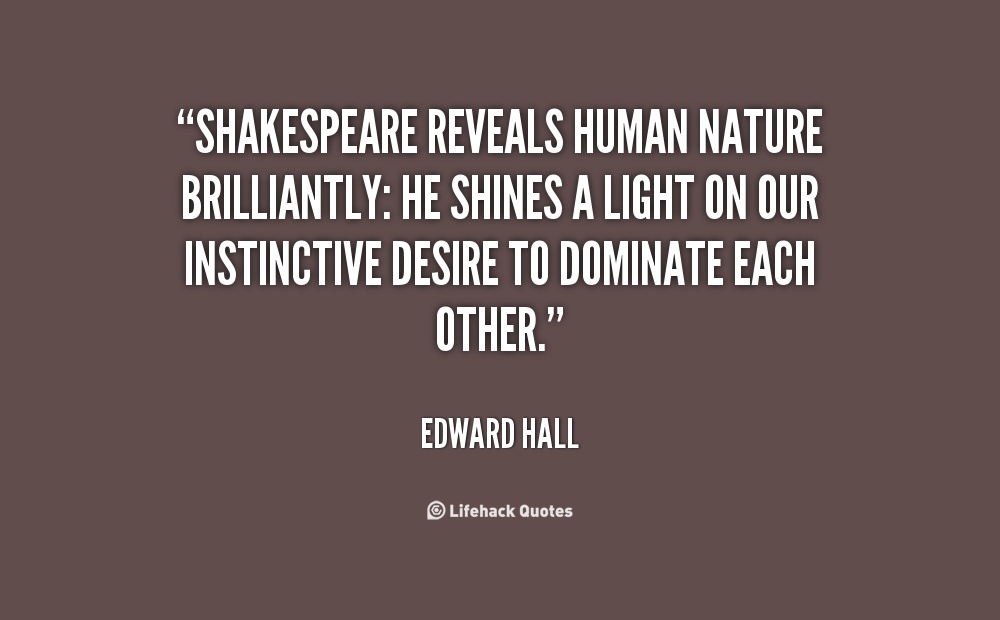 Hamlet Human Nature Quotes Hamlet Human Nature Quotes