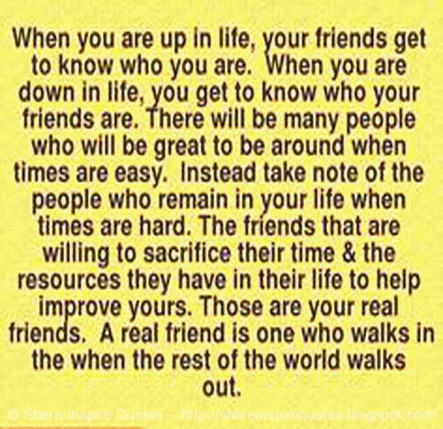 During Difficult Times Friendship Quotes. QuotesGram