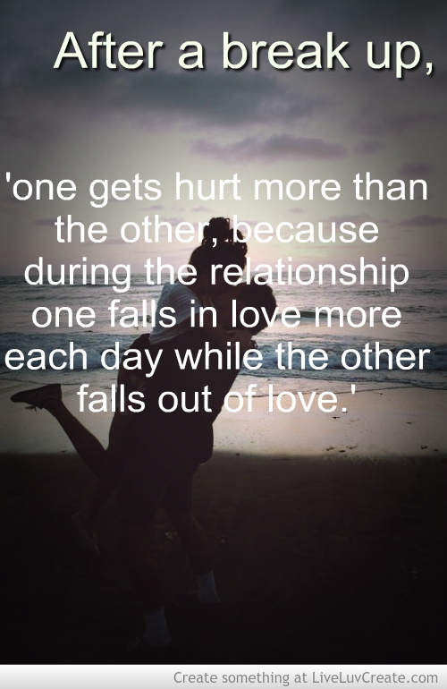 Inspirational quotes on breakup