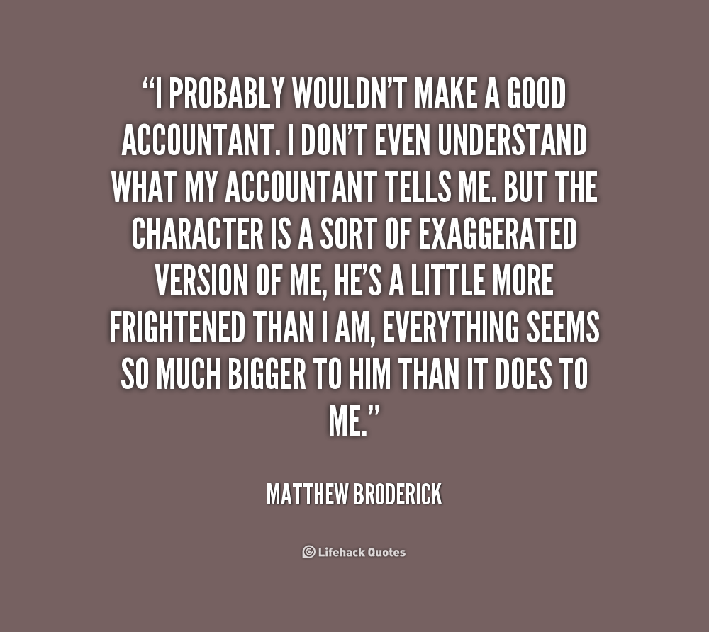 Famous Quotes About Accounting Profession. QuotesGram