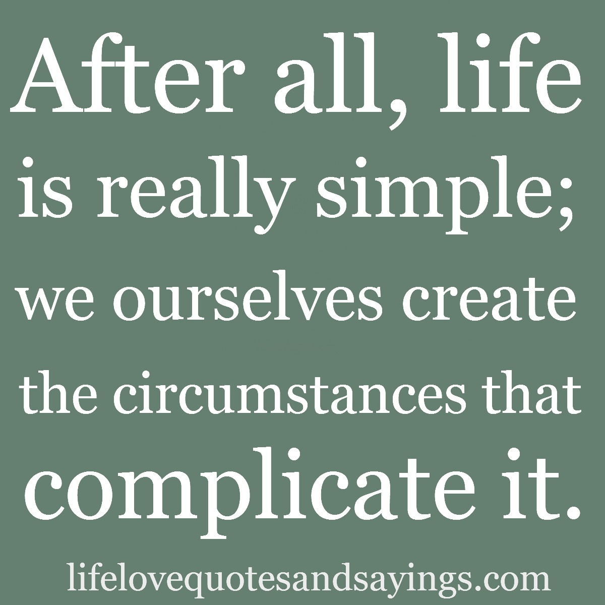 Simple Life Quotes. QuotesGram