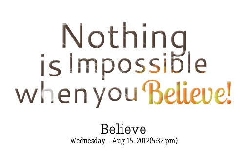 Impossible Quotes And Sayings. QuotesGram