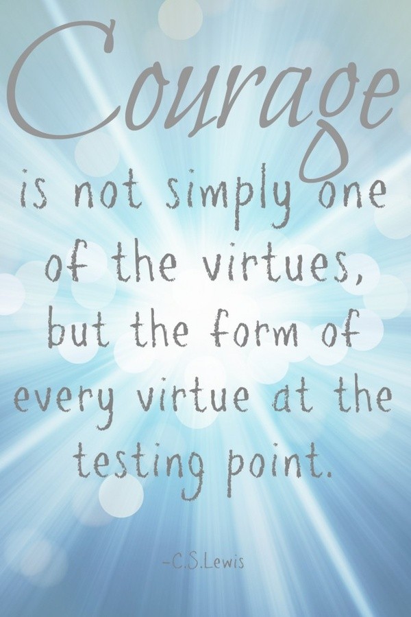 Cs Lewis Courage Quote Cw Lewis Quotes. Quotesgram