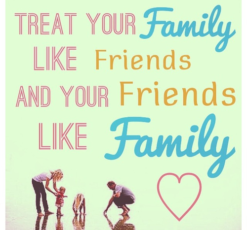 Inspirational Quotes About Family And Friends. QuotesGram