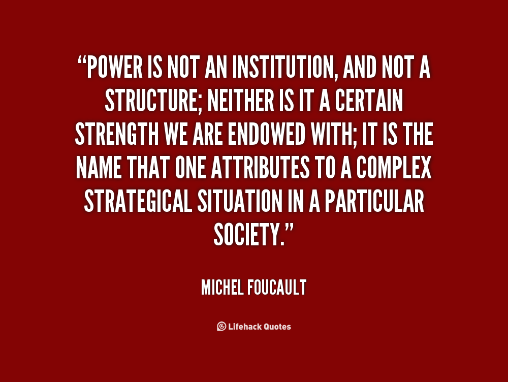 Michel Foucault Quotes. QuotesGram